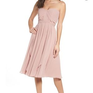 Jenny Yoo Blush Convertible Bridesmaid Dress